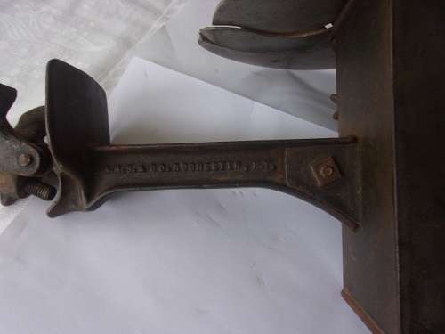 Antique Sterling No. 10 Meat Slicer - complete & working