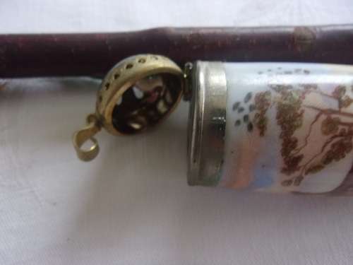 2 Antique German Gesteckpfeife style smoking pipes for 1 bid - unused