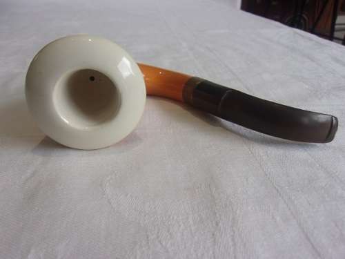 Vintage ceramic Goede-Waagen smoking pipe made in Holland- unused