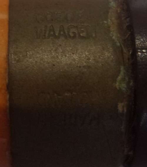 Vintage ceramic Goede-Waagen smoking pipe made in Holland- unused