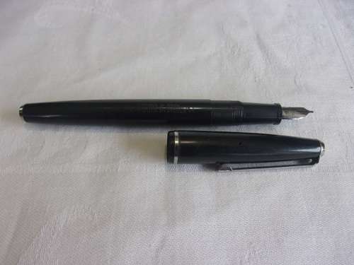Vintage Tropen Scholar & Platignum Silverline fountain pens for 1 bid