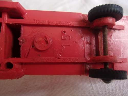 5 Vintage Tomte Laerdal vinyl/ plastic toy cars/wagon/train for 1 bid