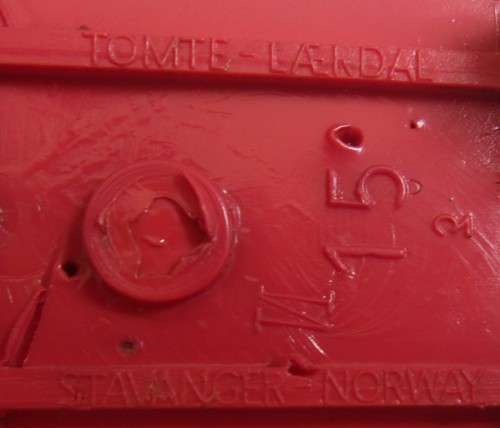 5 Vintage Tomte Laerdal vinyl/ plastic toy cars/wagon/train for 1 bid