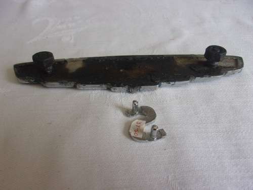 Vintage Austin Cooper S front & back metal badge set