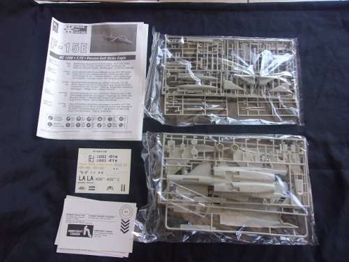 1: 72 Scale Hobby Craft `Strike Eagle` & Academy T-6G Texan model plane kits for 1 bid