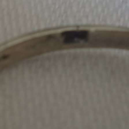 Vintage Sterling silver pierced ring