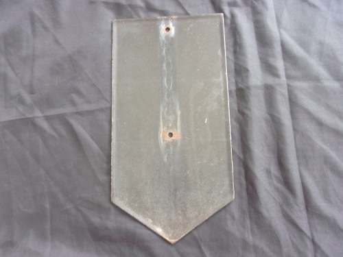 4 Genuine vintage BP enamel golf tee signs - Tees No. 1 - 4