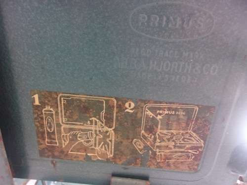 Vintage Primus No. 2050 gas camping stove