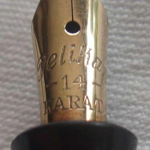 Vintage Pelikan 100 fountain pen with 14k nib - rare pen