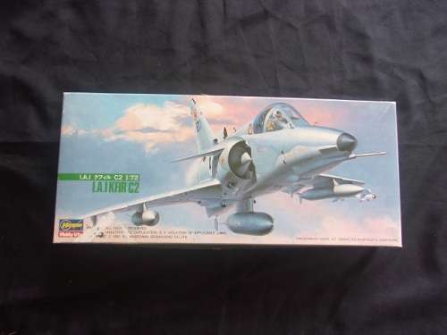 Hasegawa 1:72 scale I.A.I KFIR C2 & Republic P-470 Thunderbolt model plane kits