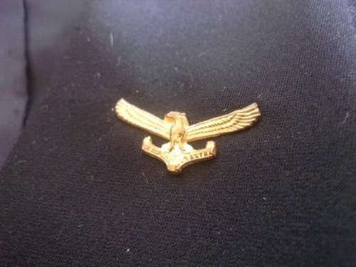 Vintage SADF Air Force Commando pilot (Captain) step out uniform