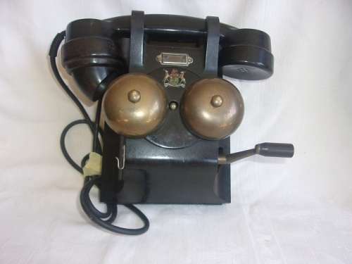 Vintage Ericsson LM Magneto Telephone: South African Post Office