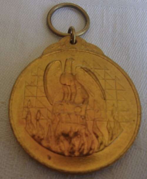 1980 Zimbabwe Independence medallion No. 53327