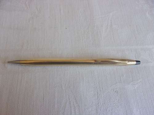 Vintage Cross 10kt rolled gold mechanical twist pencil