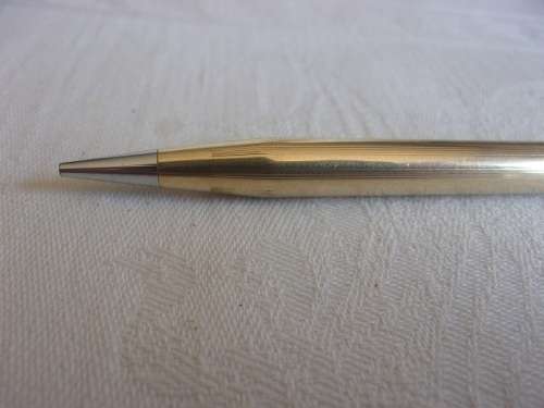 Vintage Cross 10kt rolled gold mechanical twist pencil