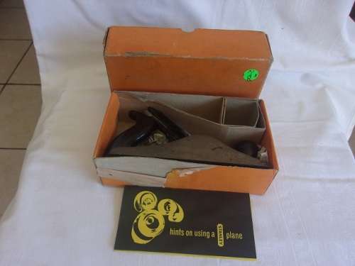 Vintage Stanley No. 4 1/2 smoothing plane in original box