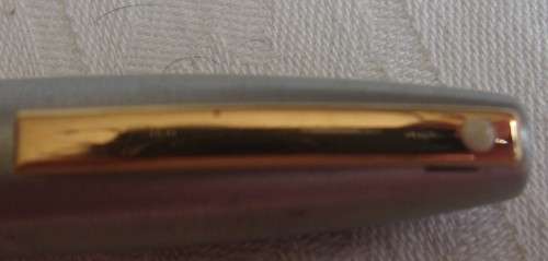 Vintage cased Sheaffer 440 White Dot fountain pen with 14k gold nib