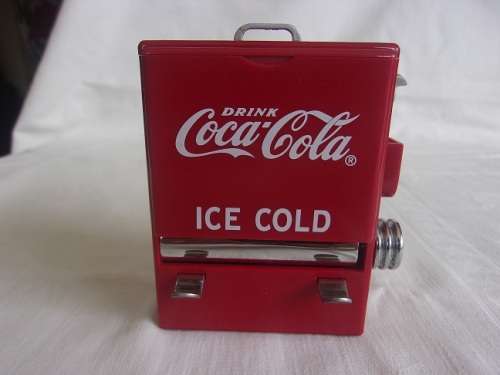 Boxed vintage Coca-Cola toothpick dispenser