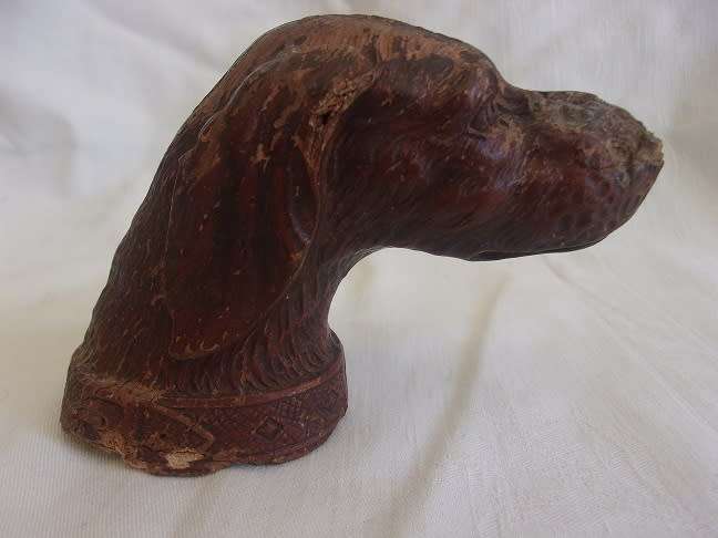Vintage Gaskell & Chambers Quarter Gill Optic Pearl, scrimshaw and hunting dog head bottle openers