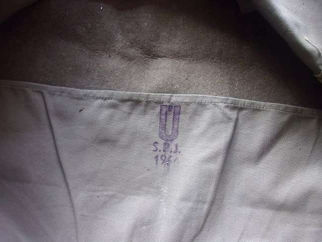 Old SADF army bedroll with leather carry straps - 1966