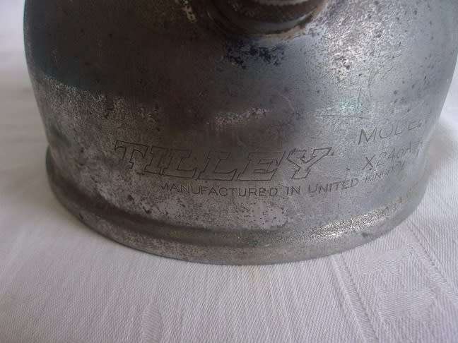 Vintage Tilley 246A pressure lantern & spirit safety can for 1 bid