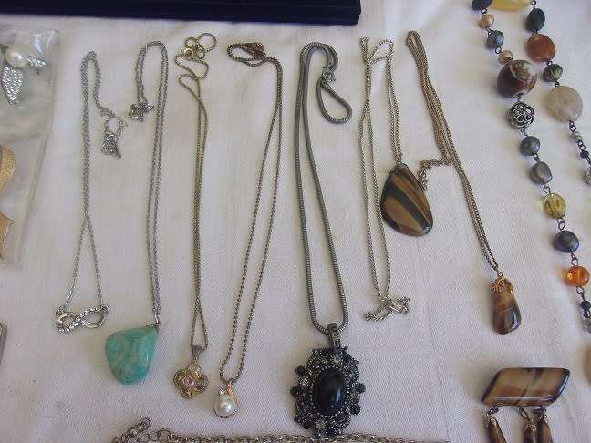 Large lot of vintage costume jewellery in a jewellery box