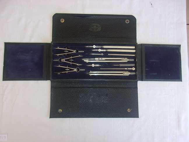Vintage A G Thornton architectural drawing set - great condition