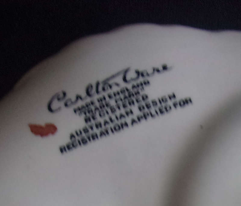 Lot of vintage Carlton Ware porcelain items for 1 bid
