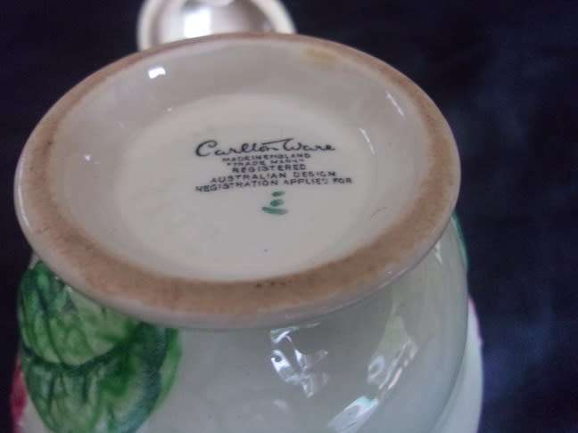 Lot of vintage Carlton Ware porcelain items for 1 bid