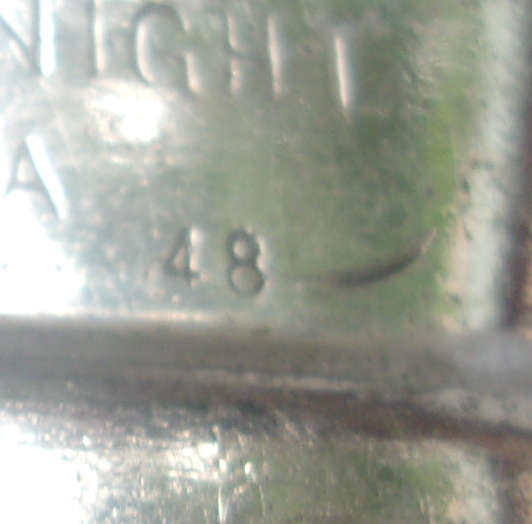 Vintage Coleman No. 249 `Scout` pressure lantern for restoration - made in Canada