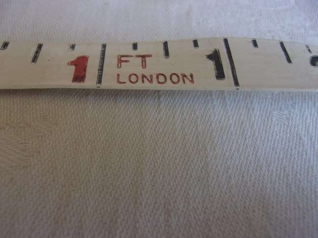 2 Vintage Rabone brass and leather bound tape measures for 1 bid