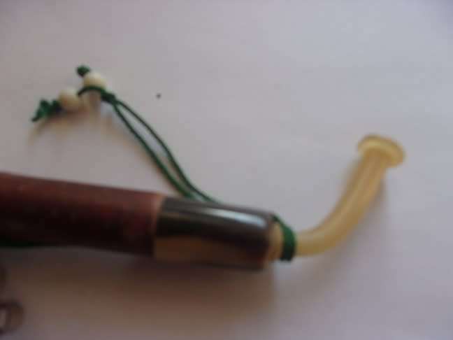 Antique German Gesteckpfeife style smoking pipe - unused