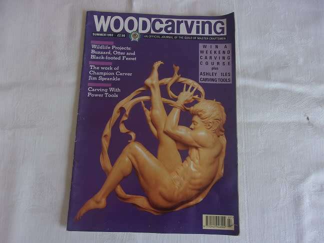 Large lot of 23 wood carving chisels & a Wood Carving Journal for 1 bid