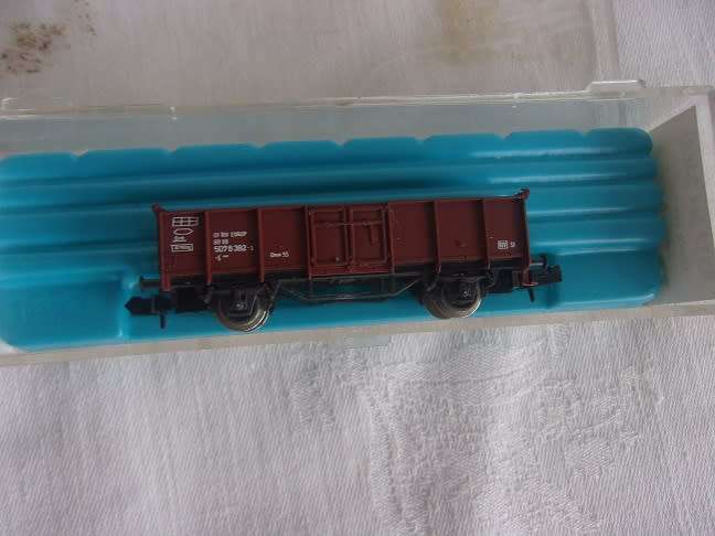 Vintage Rivarossi N gauge Open Car & lot of tracks for 1 bid