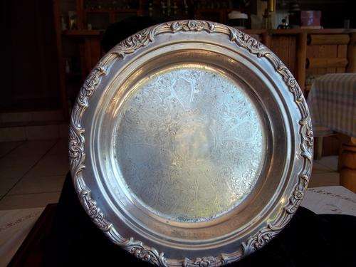 Beautifully ornate Seranco SP on D tray/plate