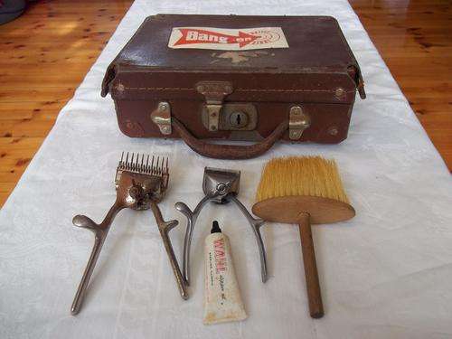 Need a haircut! Take a look at these antique grooming items!
