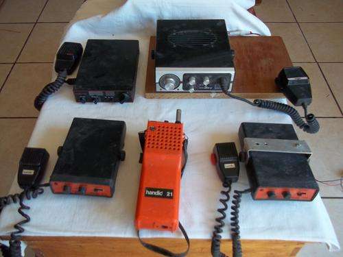 Lot of 5 CB radios with handsets - one bid for the lot!!!
