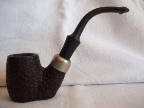 Large K&P Peterson System Standard 306 Rusticated Sitter pipe with P-Lip