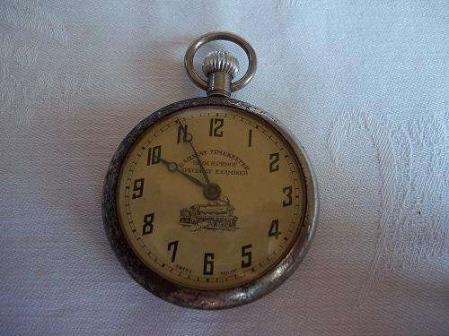 Vintage Railway Timekeeper Swiss made pocket watch - good working order