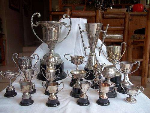 Huge lot of 19 EPNS trophies - 1 bid for the lot!!!