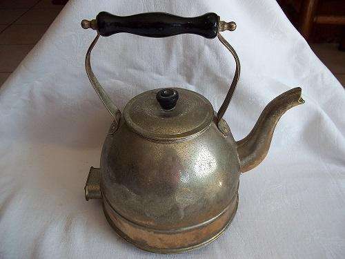 Vintage Creda plated electric kettle made in England - c1946