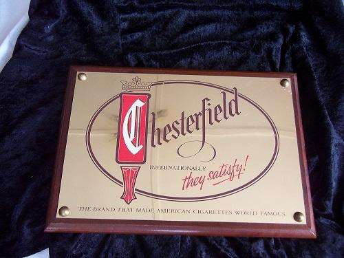 Lovely old Chesterfield bar sign