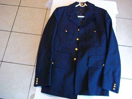 Vintage South African Police tunic and waistcoat - 1986