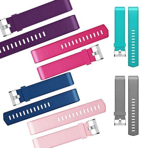 Fitbit charge2 Replacement Silicone Rubber Band Strap Wristband