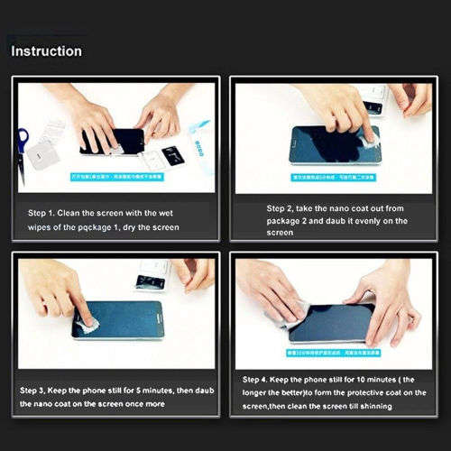 FREE SHIPPING - Phone Nano-Liquid 3D Invisible Touch Screen Protector LCD Coating Technology New   K