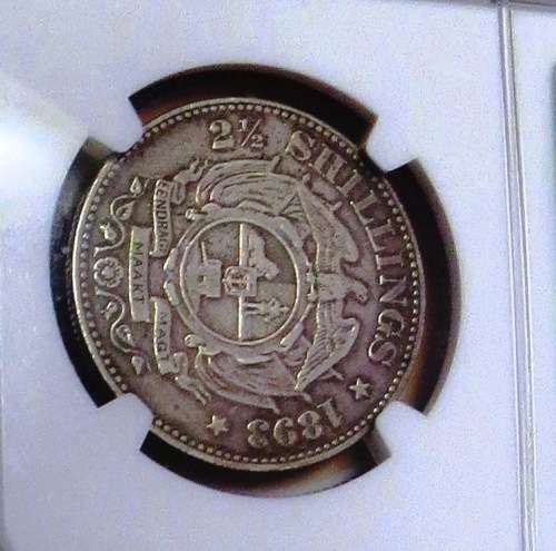 1893  2&half shilling   NGC GRADED  VF     CAT VALUE  VF    R7250