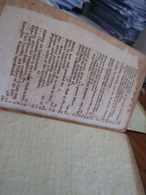 THE SPECTATOR   -PRINTED IN  1726! - LONDON- LOW START