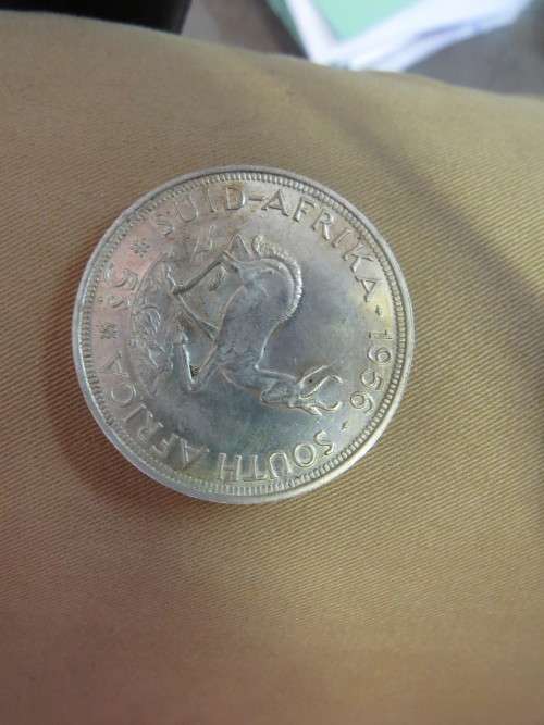 1956  5 shilling    VERY HIGH GRADE