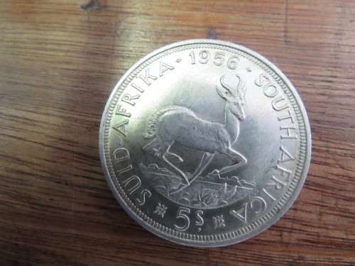 1956  5 shilling    VERY HIGH GRADE