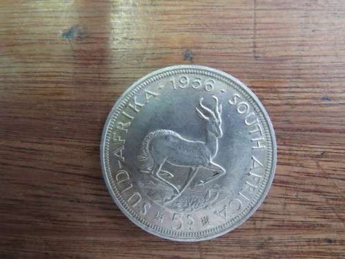 1956  5 shilling    VERY HIGH GRADE